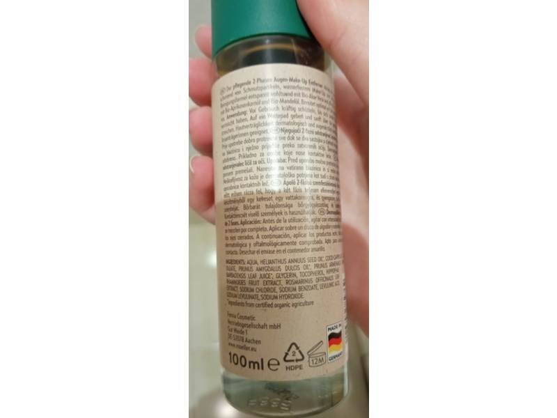 Terra Naturi 2-Phasen Eye Makeup Remover, 100 mL