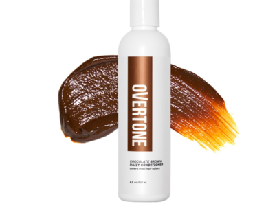 Overtone Daily Conditioner, Chocolate Brown, 8 fl oz/237 mL