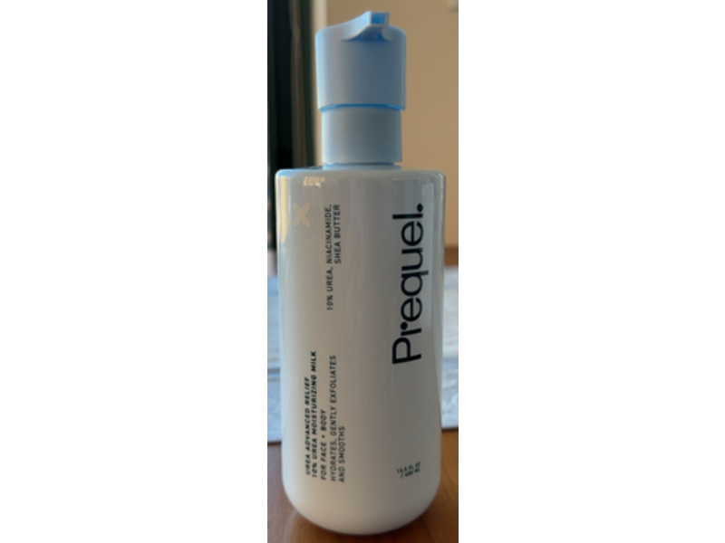 Prequel Urea Advance Relife Moisturizing Milk, 10 % Urea, Niacinamide, Shear Butter, 13.5 fl oz/400 mL