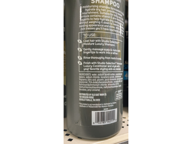 Studio Selection Moisture Luxury Shampoo, Vitamin E, 28 fl oz/828 mL