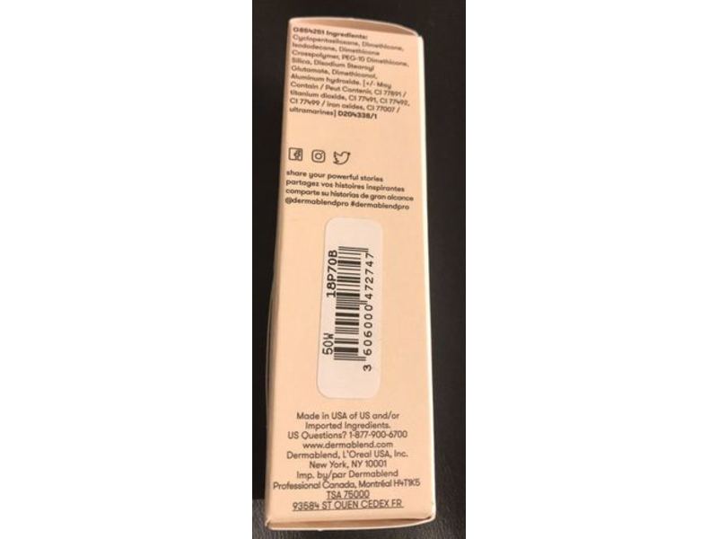 Dermablend Flawless Creator Multi-Use Liquid Foundation, 50W, 1 fl oz/30 mL