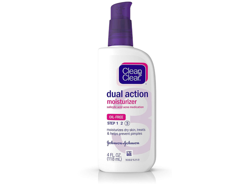 Clean & Clear Dual Action Moisturizer, 4 fl oz/118 mL