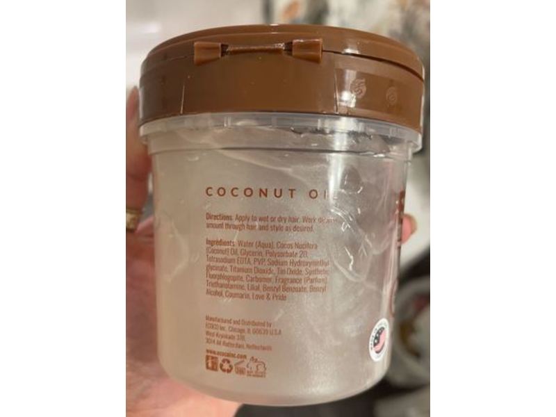 Eco Style Professional Styling Gel, Coconut Oil, 16 fl oz/473 mL