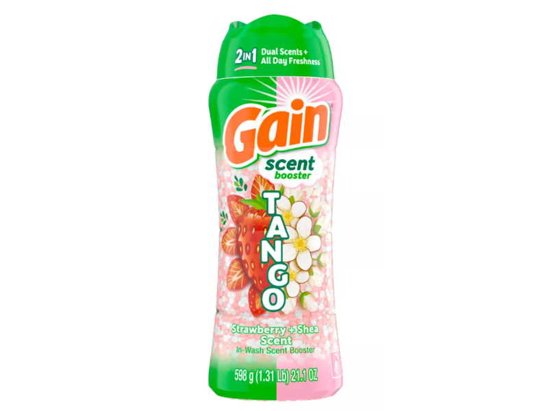 Gain Tango In-Wash Scent Booster, Strawberry + Shea Scent, 21.1 oz/598 g