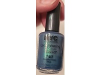 NYC New York Color Long Wearing Nail Enamel, 140 Empire State Blue, 0.45 fl oz/13.3 mL - Image 3
