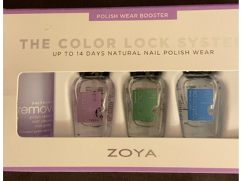 Zoya The Color Lock System Nail Polish Wear Booster Set