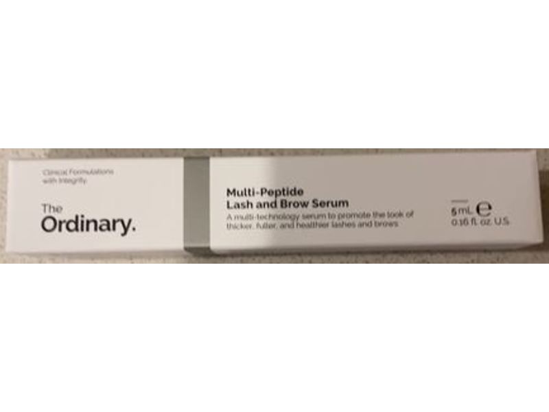 The Ordinary Multi-Peptide Lash And Brow Serum, 0.16 fl oz/5 mL