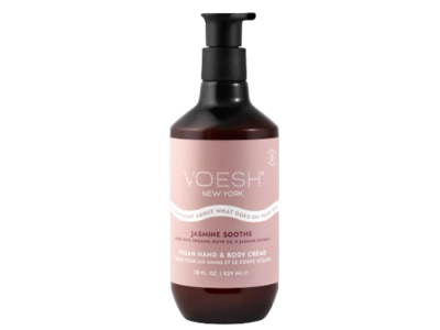 Voesh New York Hand & Body Cream, Jasmine Soothe, 28 fl oz/829 mL