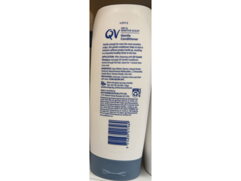 Ego QV Gentle Conditioner, 250 g