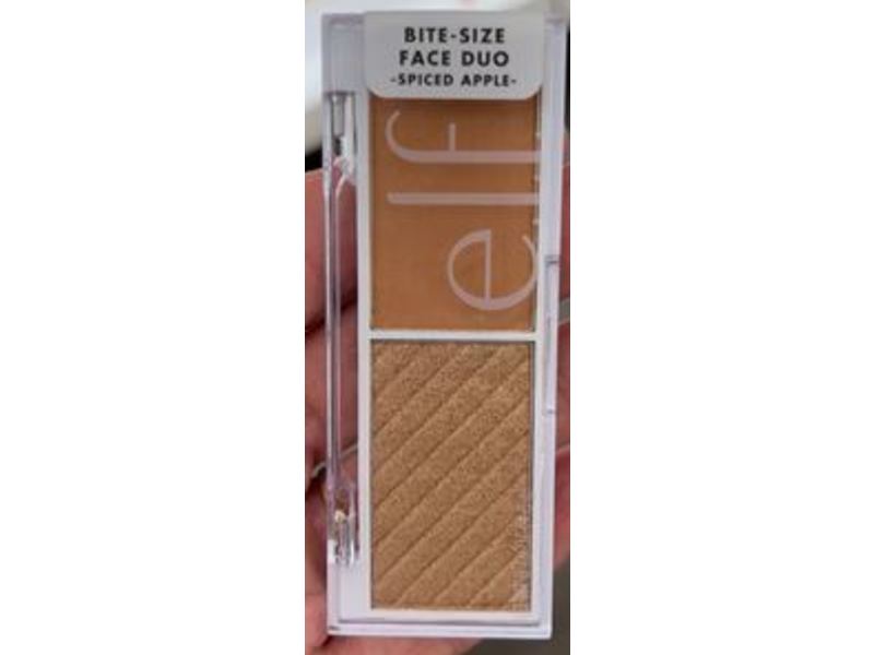 e.l.f. Cosmetics Bite-Size Face Duo, Spiced Apple, 0.049 oz/1.4 g