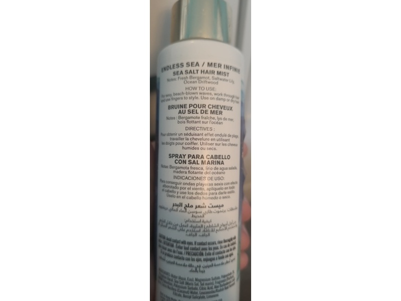 Bath & Body Works Hair Mist, Endless Sea, 4.9 fl oz/145 mL