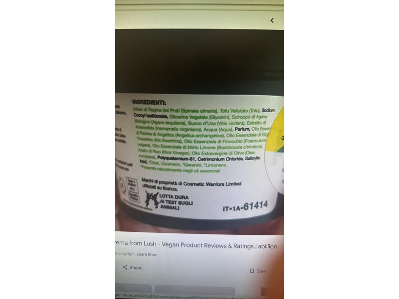 Lush Tofu Cream Shampoo, 200 g