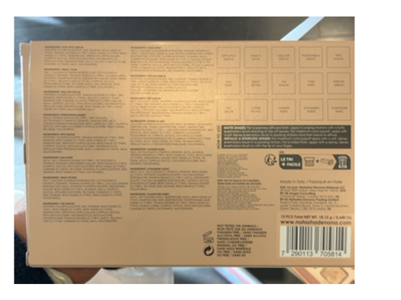 Natasha Denona I Need A Warm Eyeshadow Palette, 0.640 oz/18.15 g