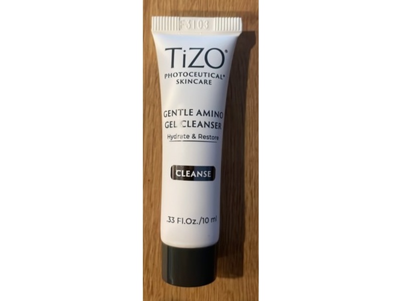Tizo Photoceutical Skincare Gentle Amino Gel Cleanser, Cleanse, 0.33 fl oz/10 mL