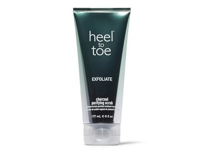 Heel To Toe Charcoal Purifying Scrub, 6 fl oz/177 mL