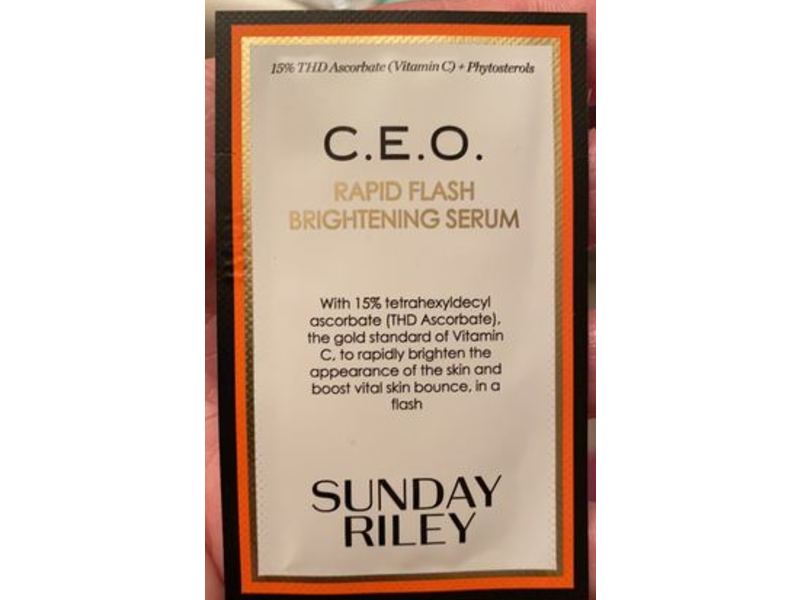 Sunday Riley C.E.O Rapid Flash Brightening Serum, 1 mL