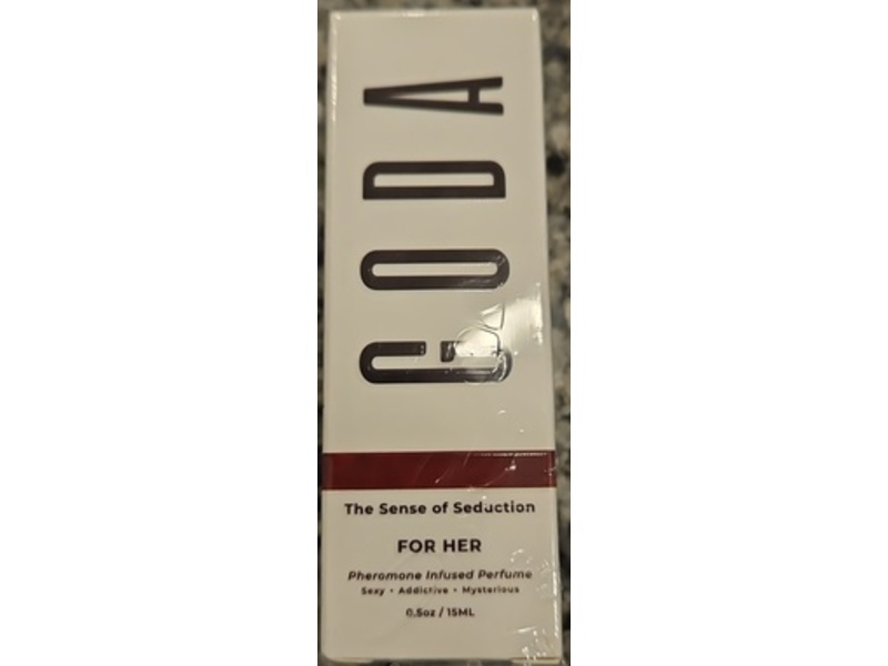 GODA The Sense Of Seduction Perfume, Floral Amber, 0.5 fl oz/15 mL