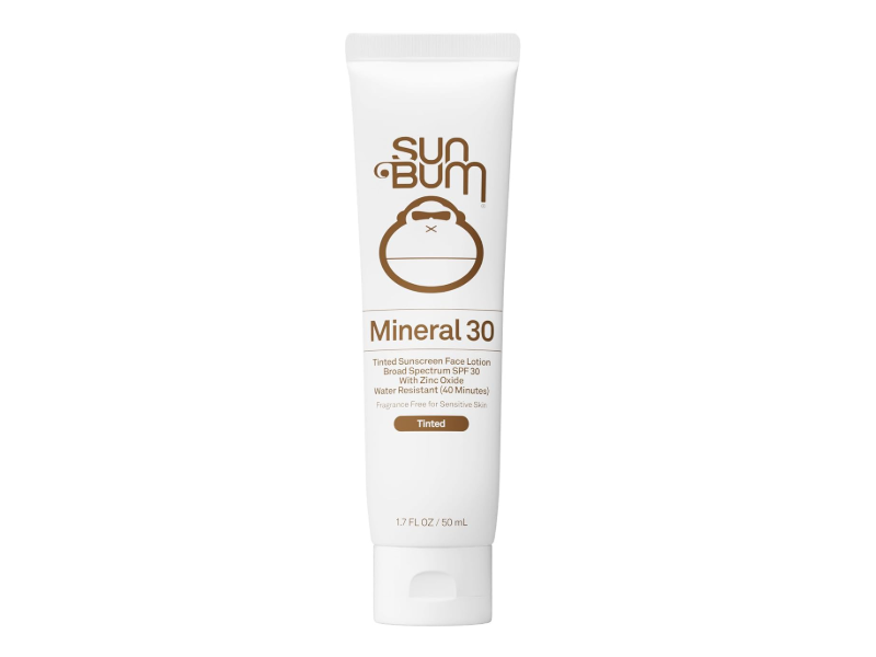 Sun Bum Mineral Tinted Face Lotion, SPF 30, 1.7 fl oz/50 mL