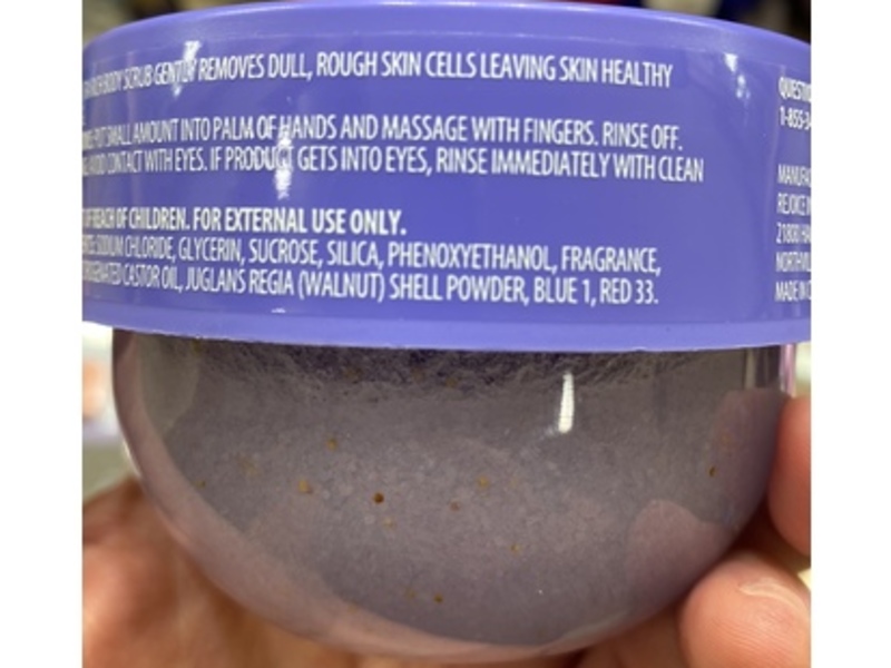 Spa Luxury Brazilian Orchid Exfoliating Sugar Scrub, Orchid & Sandalwood, 5 oz/141 g
