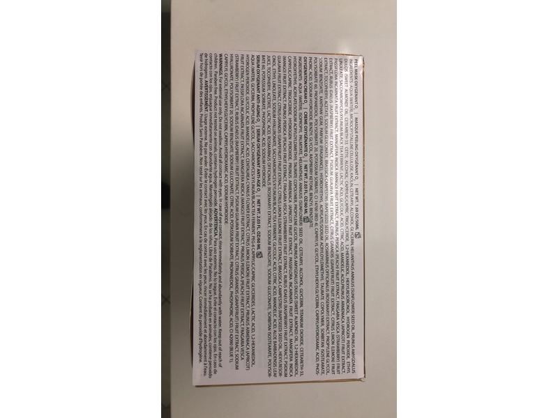 Camille Obadia Paris Oxygenation Kit O2 3 products in 1 kit. 60ml., 60ml., 50ml.