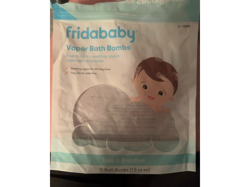 Frida Baby Vapor Bath Bombs, 1.5 oz, 10 Count