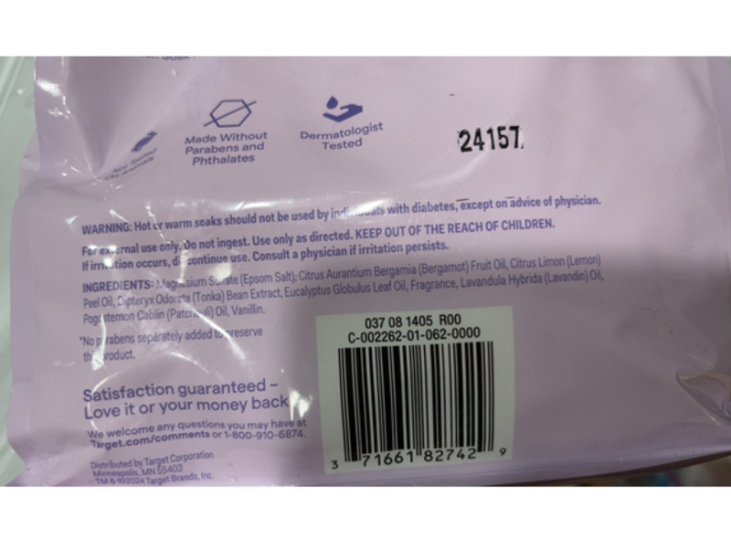 Up & Up Soothing Epsom Salt, Lavender, 1.36 kg