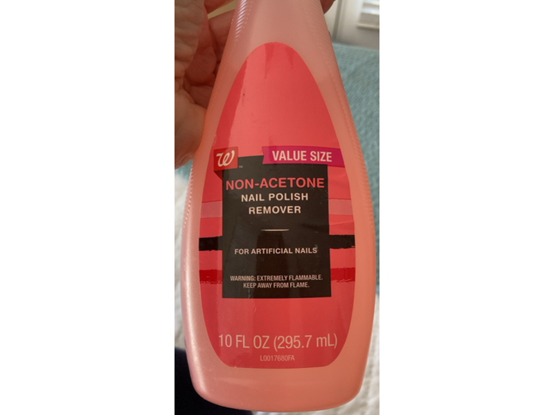 Walgreens Nail Polish Remover, 295.7 mL