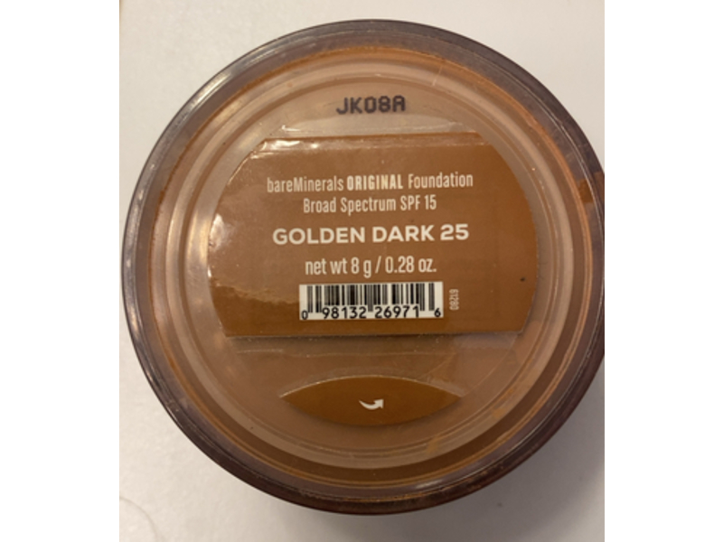 Bareminerals Original Foundation, Golden Dark 25, 0.28 oz/8 g