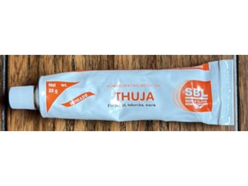 SBL Thuja Homeopathic Medicine, 25 g