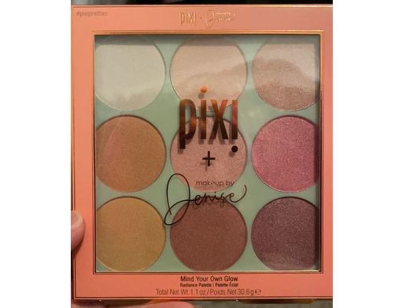 Pixi + Makeup by Denise Radiance Palette, Mind Your Own Glow, 1.1 oz/30.6 g