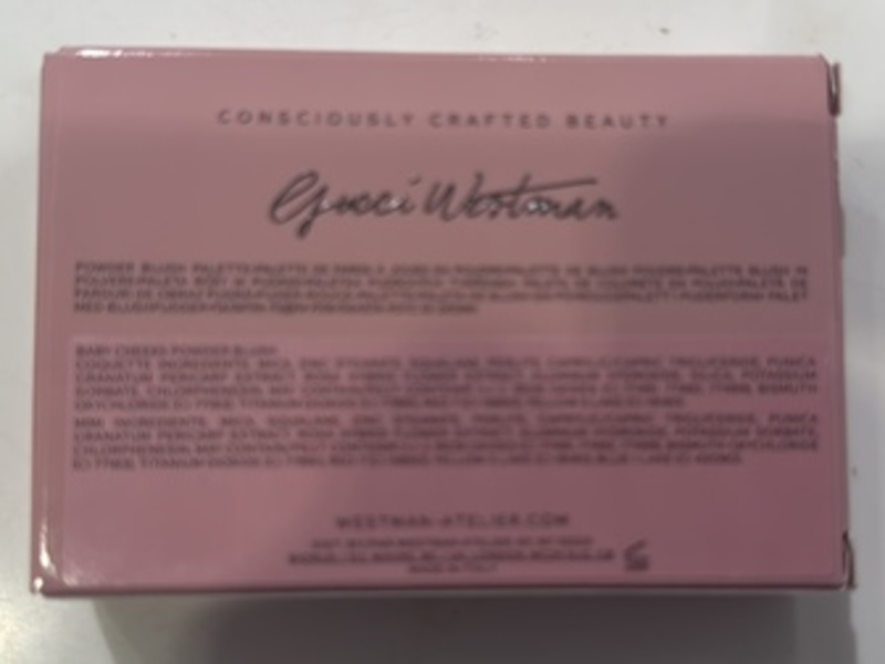 Westman Atelier Baby Cheeks Powder Blush Duo Palette, Coquette/Mimi, 0.17 oz/4.8 g