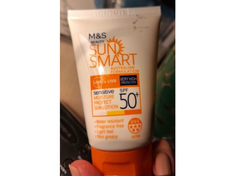 M & S Beauty Sun Smart Moisture Protect Sun Lotion, SPF 50+, 50 mL
