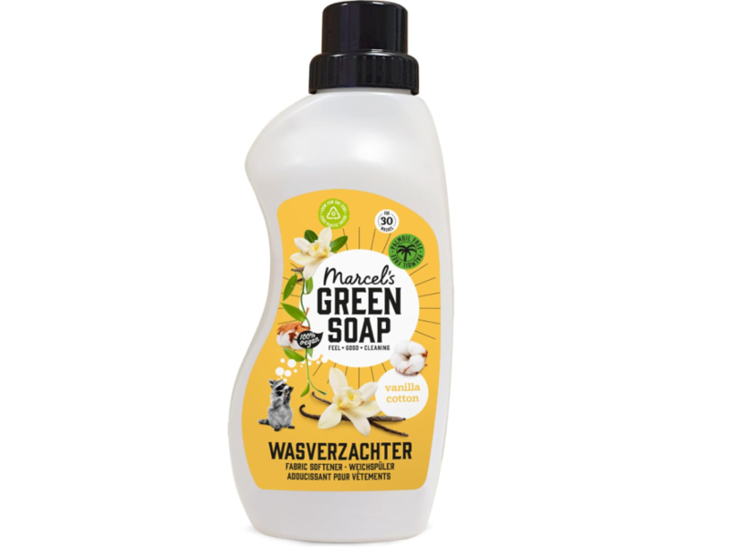 Marcel's Green Soap Fabric Softener, Vanilla Cotton, 30 Loads, 750 mL