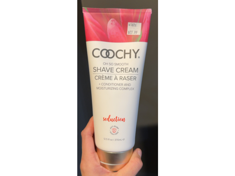 Coochy Oh So Smooth Shave Cream, Seduction, 12.5 fl oz/370 mL