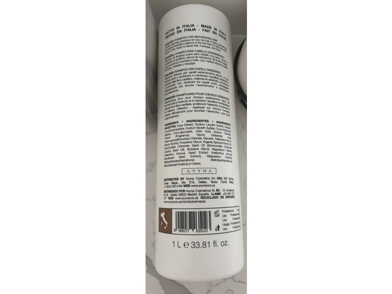 Avyna Di Argan Shampoo, 33.81 fl oz/1 L