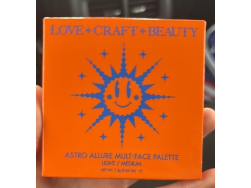 Love + Craft + Beauty Astro Allure Mult-Face Palette, Light/Medium, 0.26 oz/7.5 g