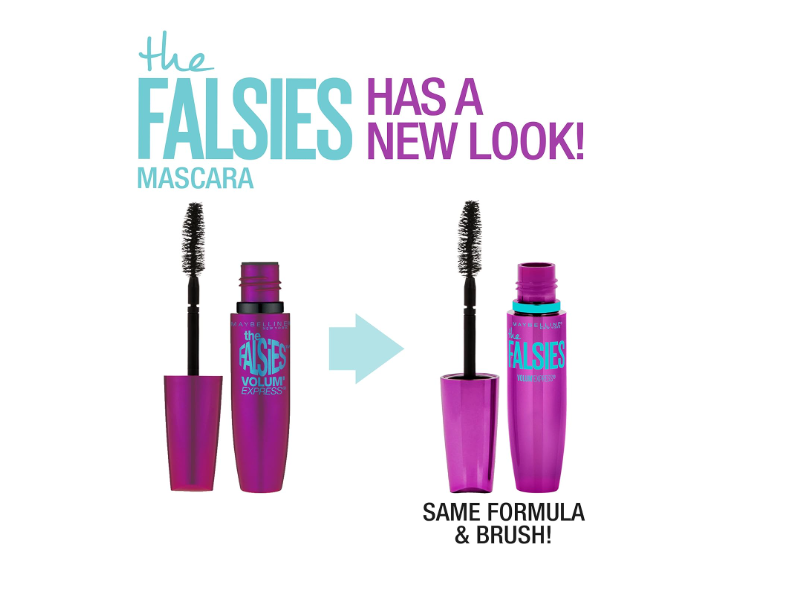 Maybelline New York Volum' Express The Falsies Washable Mascara, 282 Brownish Black, 0.25 fl oz/7.5 mL