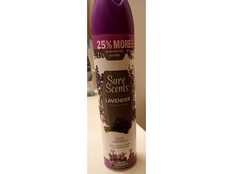Sure Scents Lavender Air Freshener, 10 oz/283 g