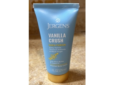 Jergens Scented Body Lotion, Vanilla Crush, 1 fl oz/29 mL