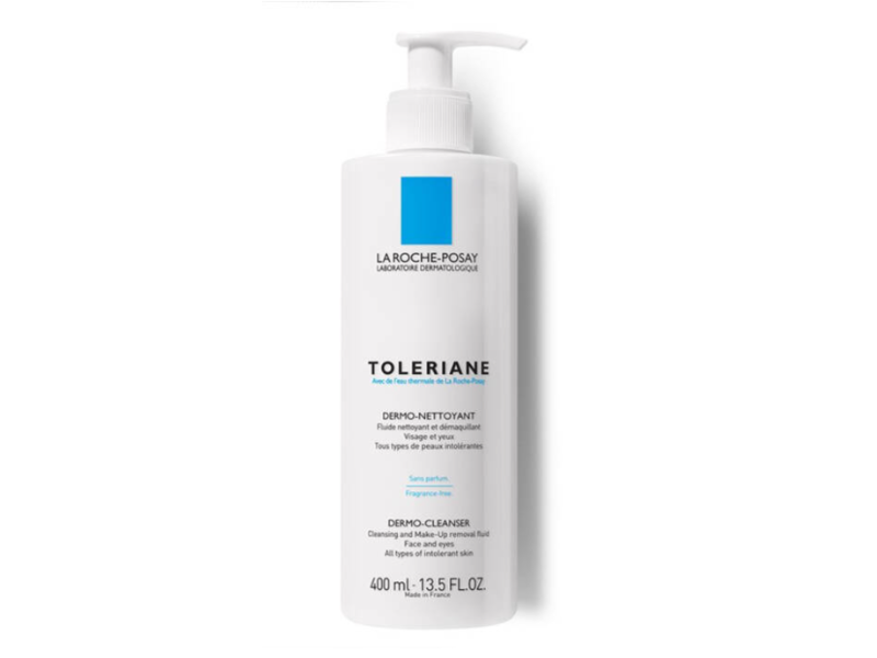 La Roche-Posay Toleriane Dermo- Cleanser And Make-Up Removal Fluid, 13.5 fl oz/400 mL