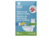 Nature Clean Toilet Bowl Cleaner Strips, Fresh Lime, 36 Count - thumbnail 1