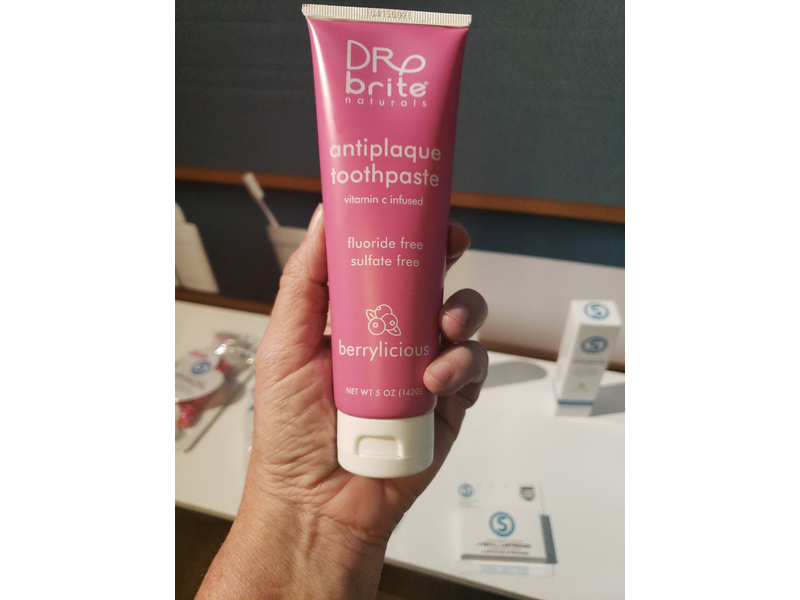 Dr. Brite Antiplaque Toothpaste, Berrylicious, 5 oz/142 g
