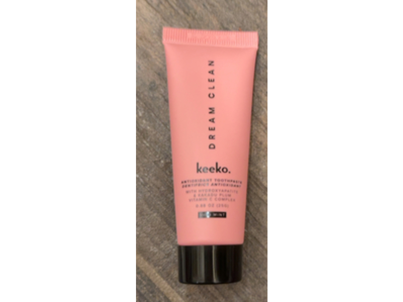 Keeko Dream Clean Antioxidant Toothpaste, Mild Mint, 0.88 oz/25 g