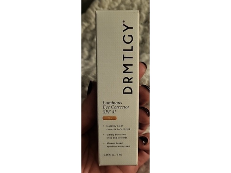 Drmtlgy Luminous Eye Corrector, SPF 41, Tan, 0.26 fl oz/7 mL