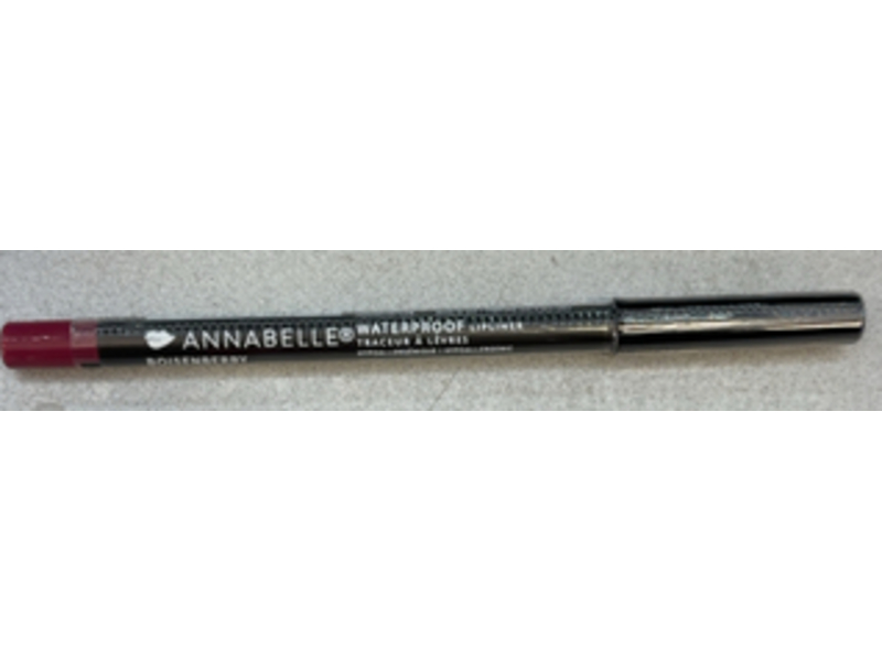 Annabelle Waterproof Lip Liner, Boisenberry, 0.04 oz/1.2 g