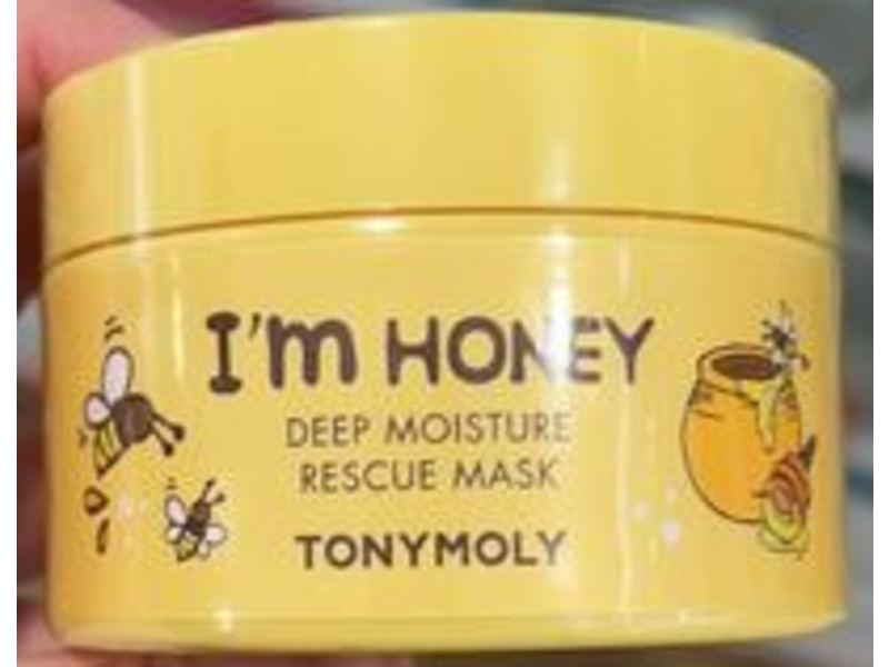 Tonymoly I'm Honey Deep Moisture Rescue Mask, 3.52 oz/100 g