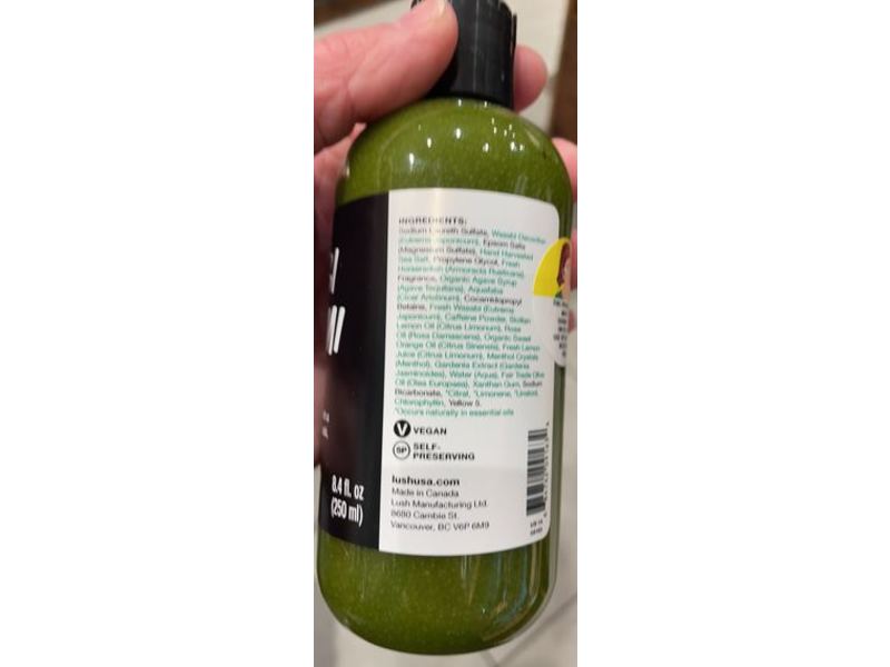 Lush Wasabi Shan Kni Shampoo, 8.4 fl oz/250 mL