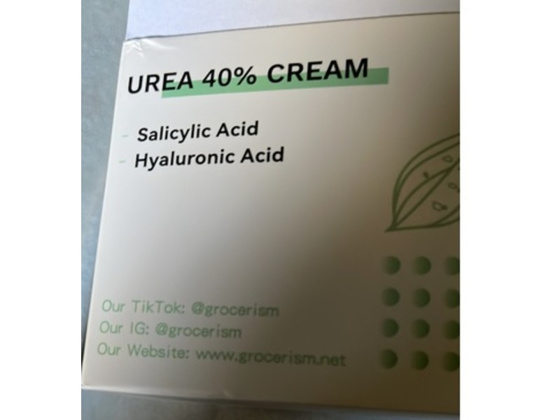 Grocerism Urea 40% Cream, 2% Salicylic Acid, 8.82 oz/250 g