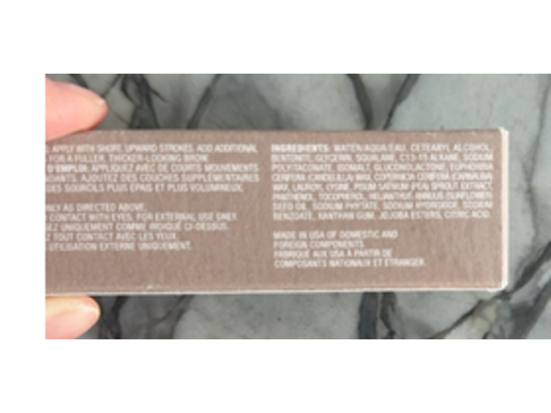 Rose Inc Brow Renew Enriched Shaping Eyebrow Gel, Fill 01, 0.17 oz/5 g