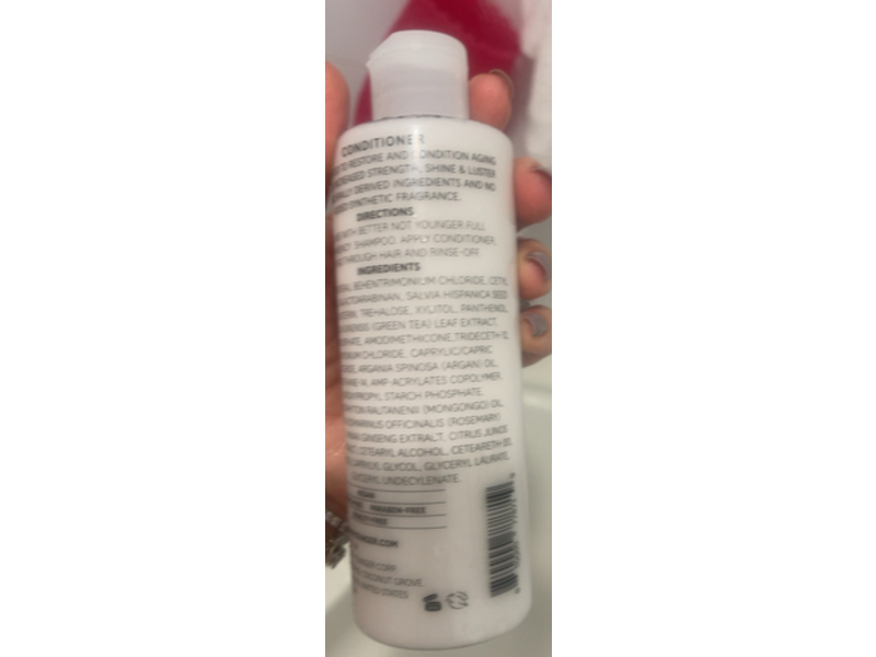 Better Not Younger Full Transparency Shine Revitalizing Conditioner, 8.4 fl oz/250 mL